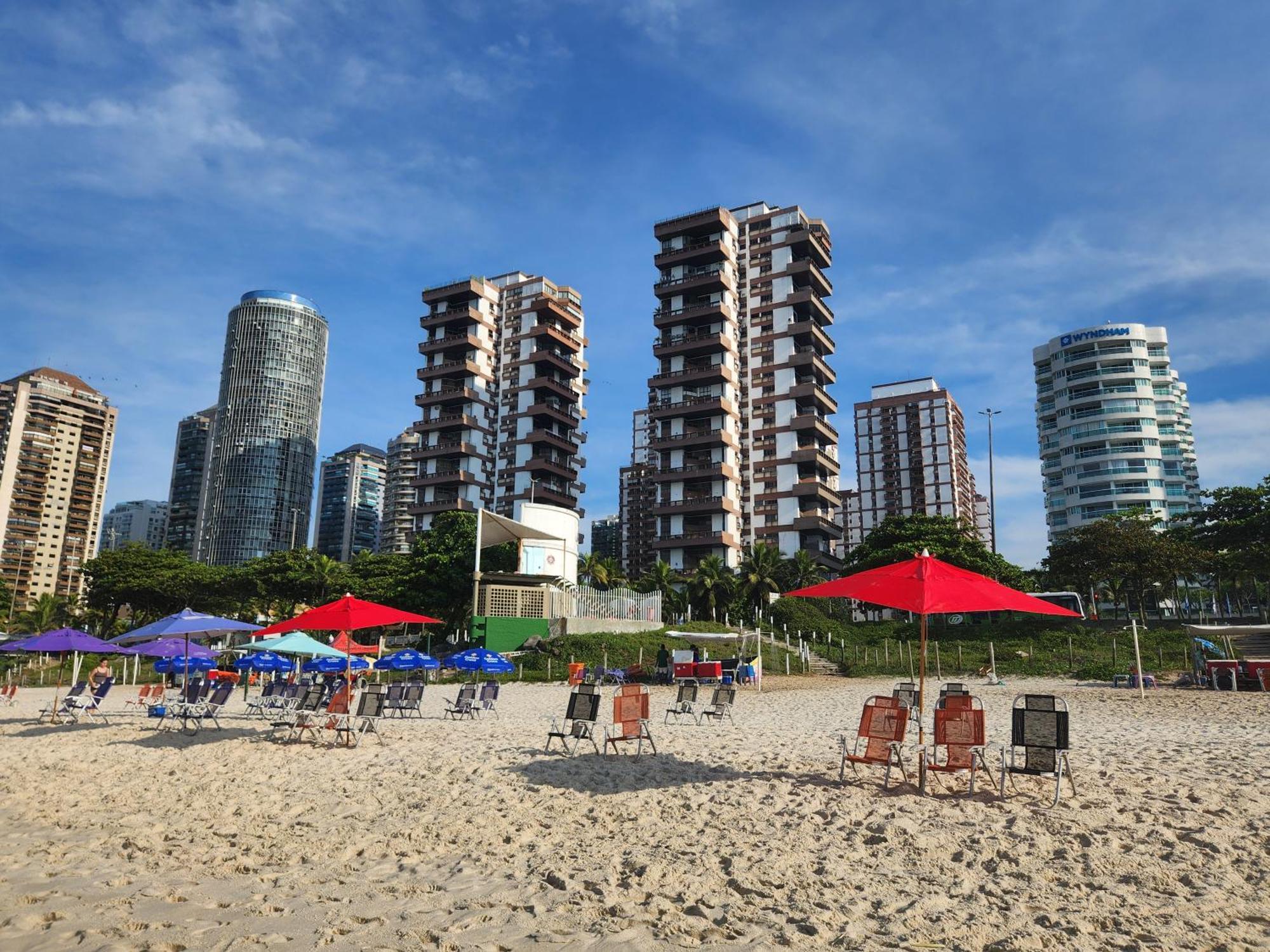 Apartamento Barramares Flat - Condominio Em Frente A Praia Da Barra Da Tijuca ريو دي جانيرو المظهر الخارجي الصورة