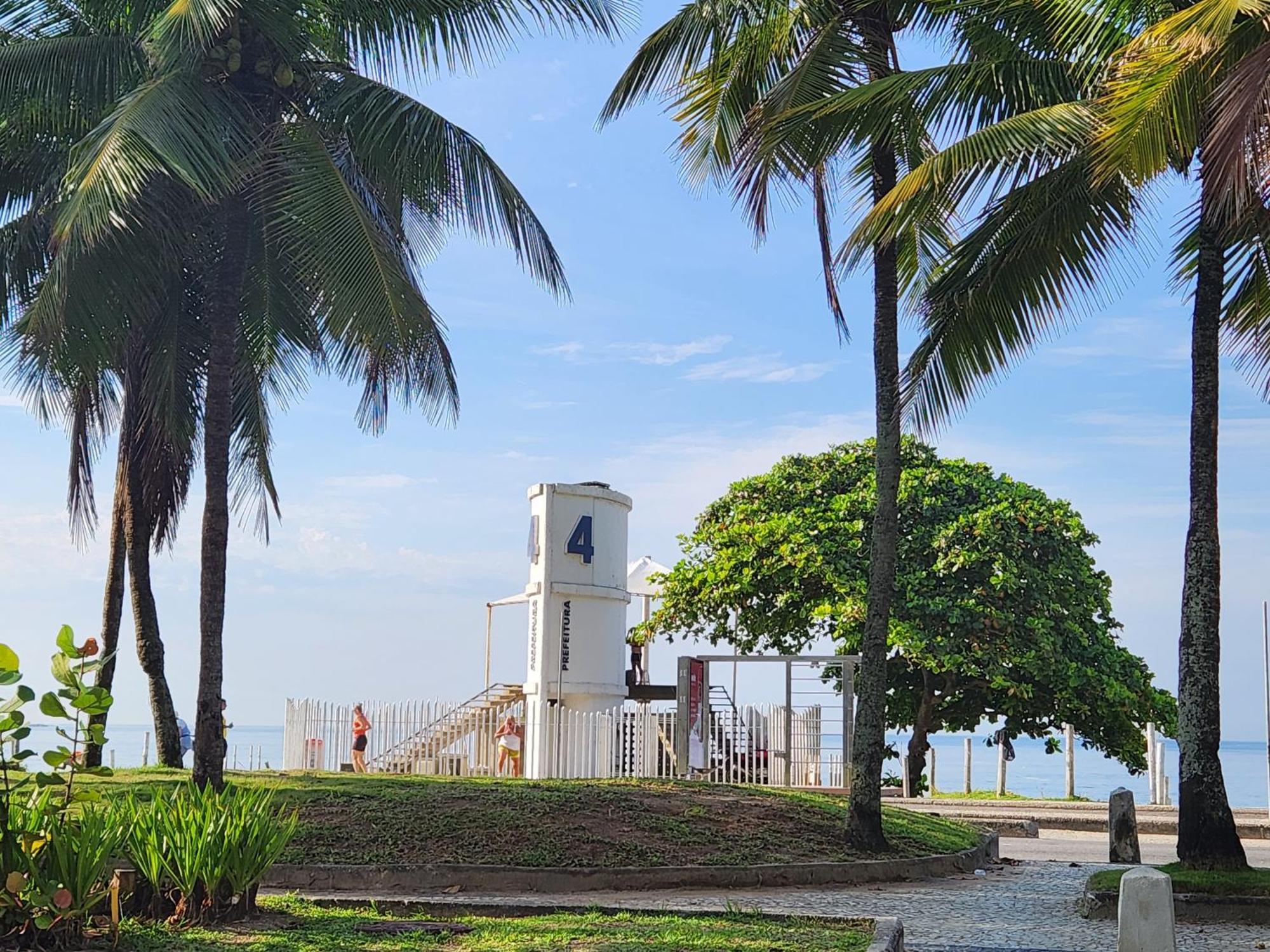 Apartamento Barramares Flat - Condominio Em Frente A Praia Da Barra Da Tijuca ريو دي جانيرو المظهر الخارجي الصورة